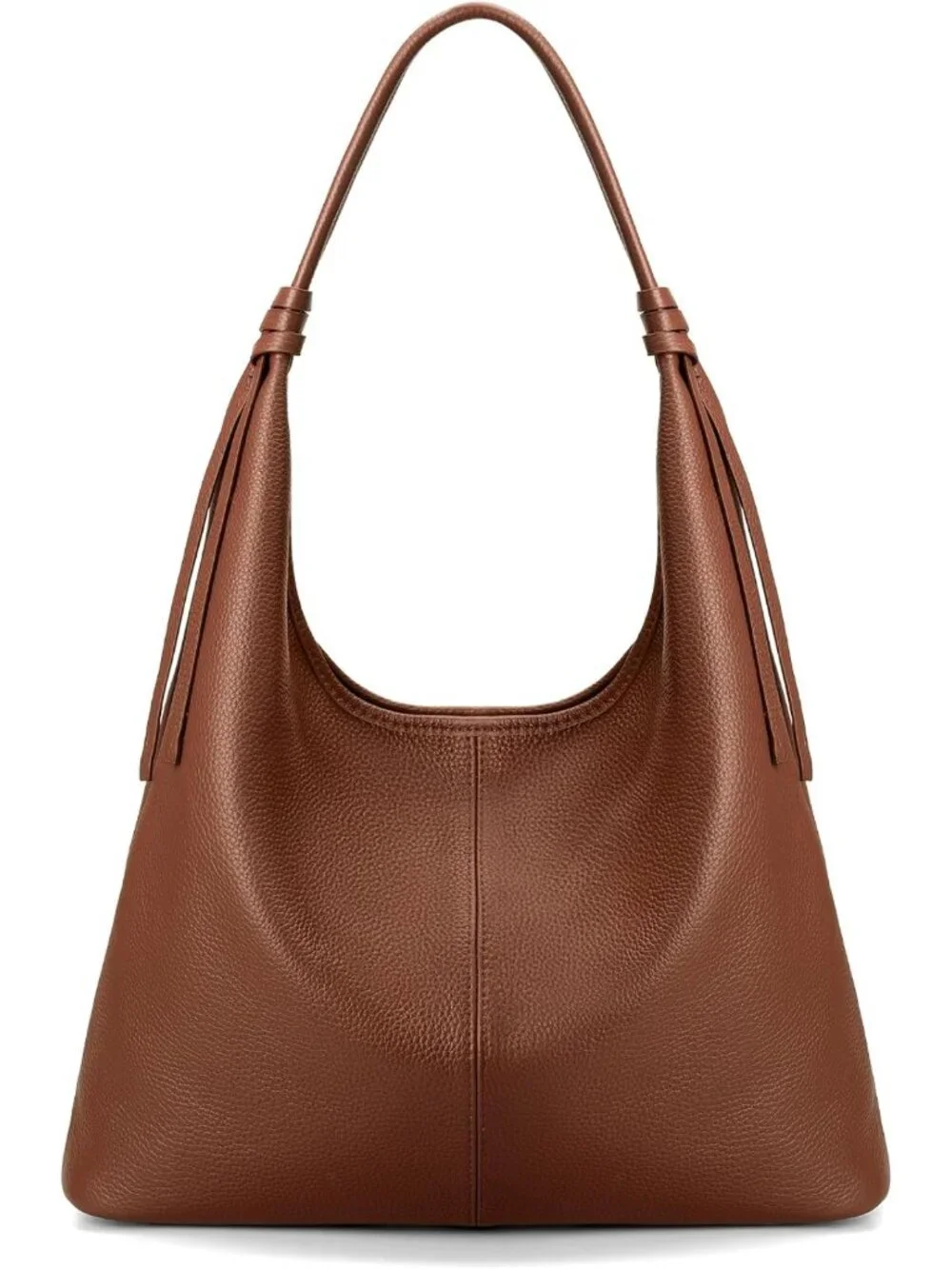 Genuine Leather Slouchy Hobo Bag for Women | Casual Chic Purse, Everyday Use